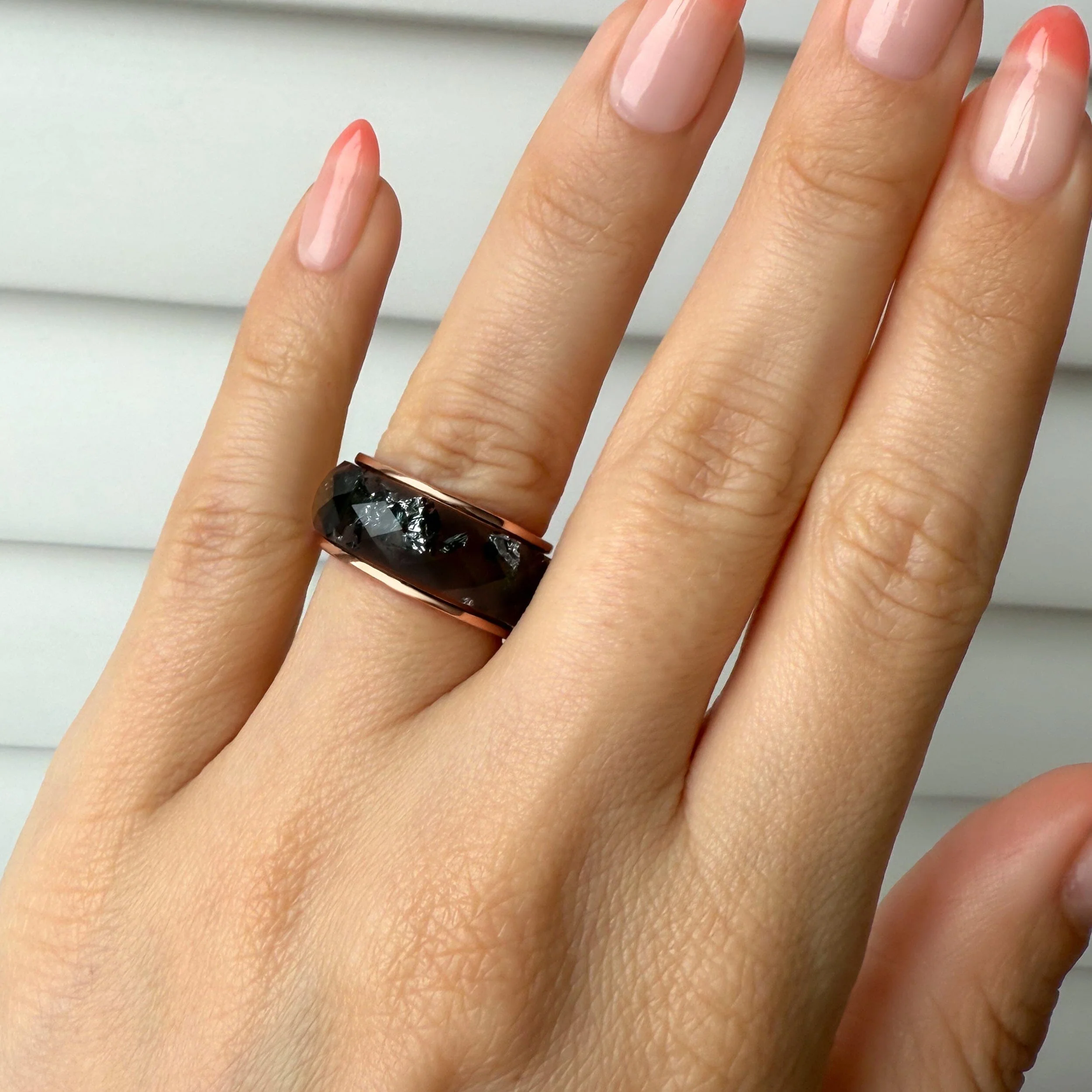 2in1 Resin Ring - Night Sky - Image 4