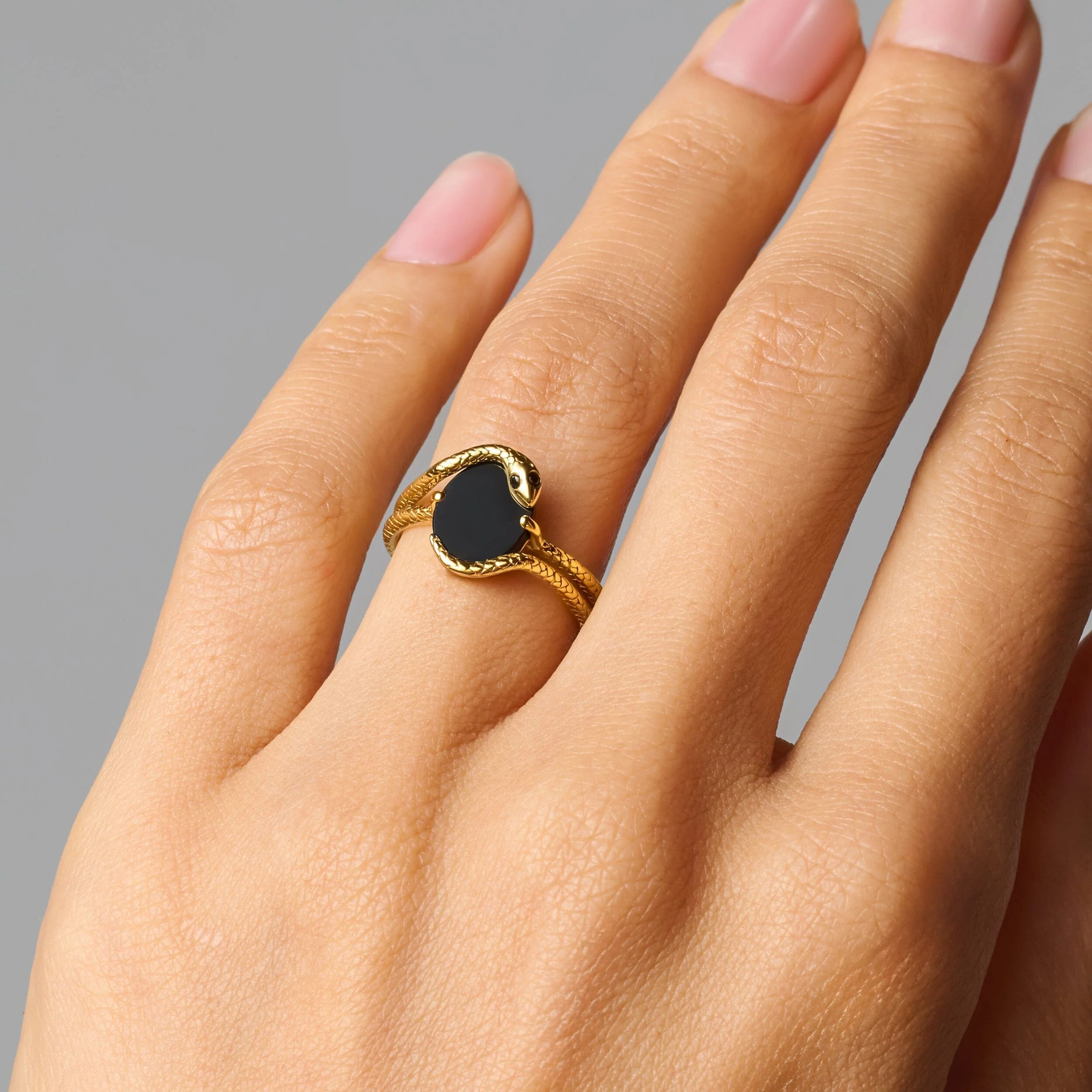Black Onyx Ring - Serpent of Release - Image 39