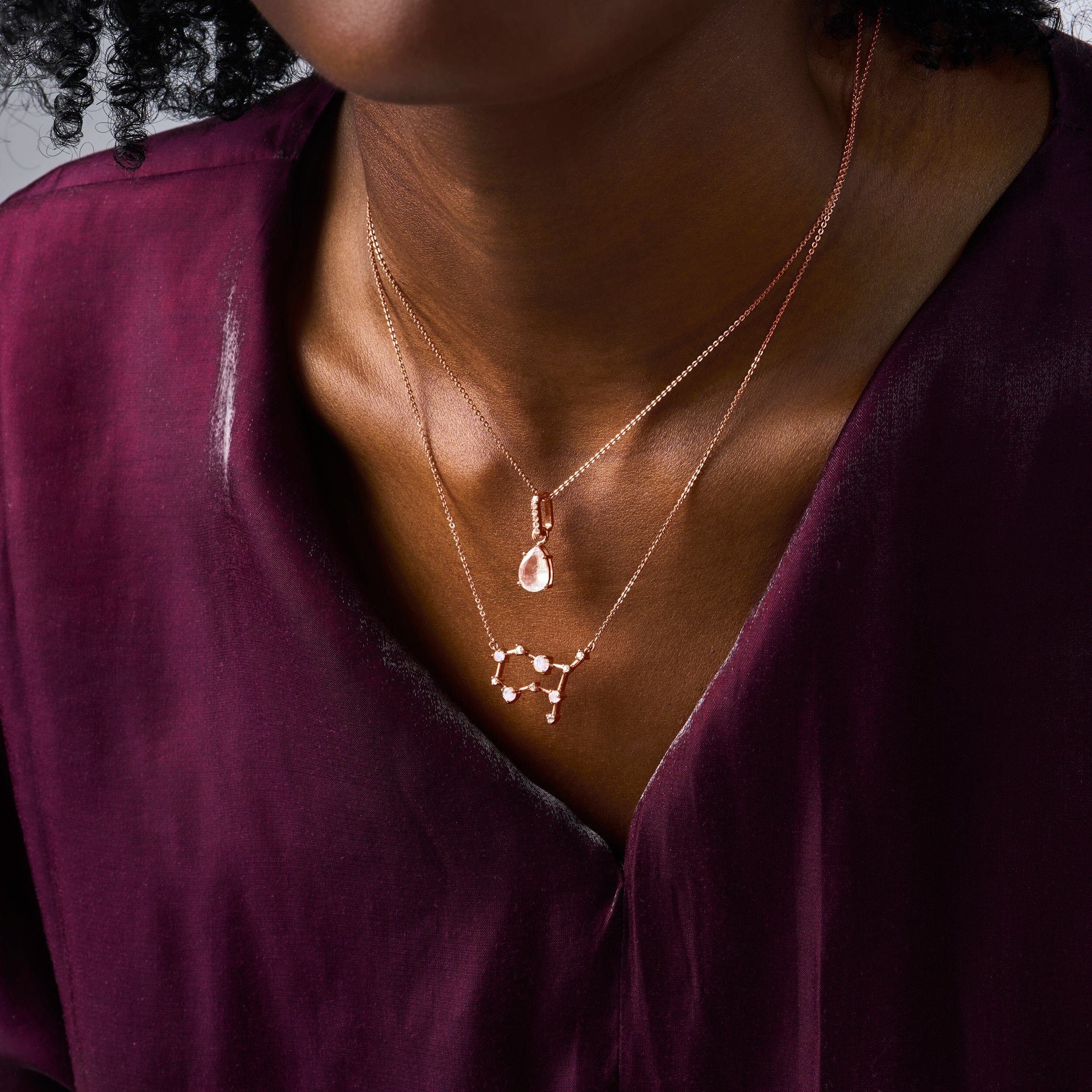 Moonstone Necklace Sway - June Birthstone - Image 8